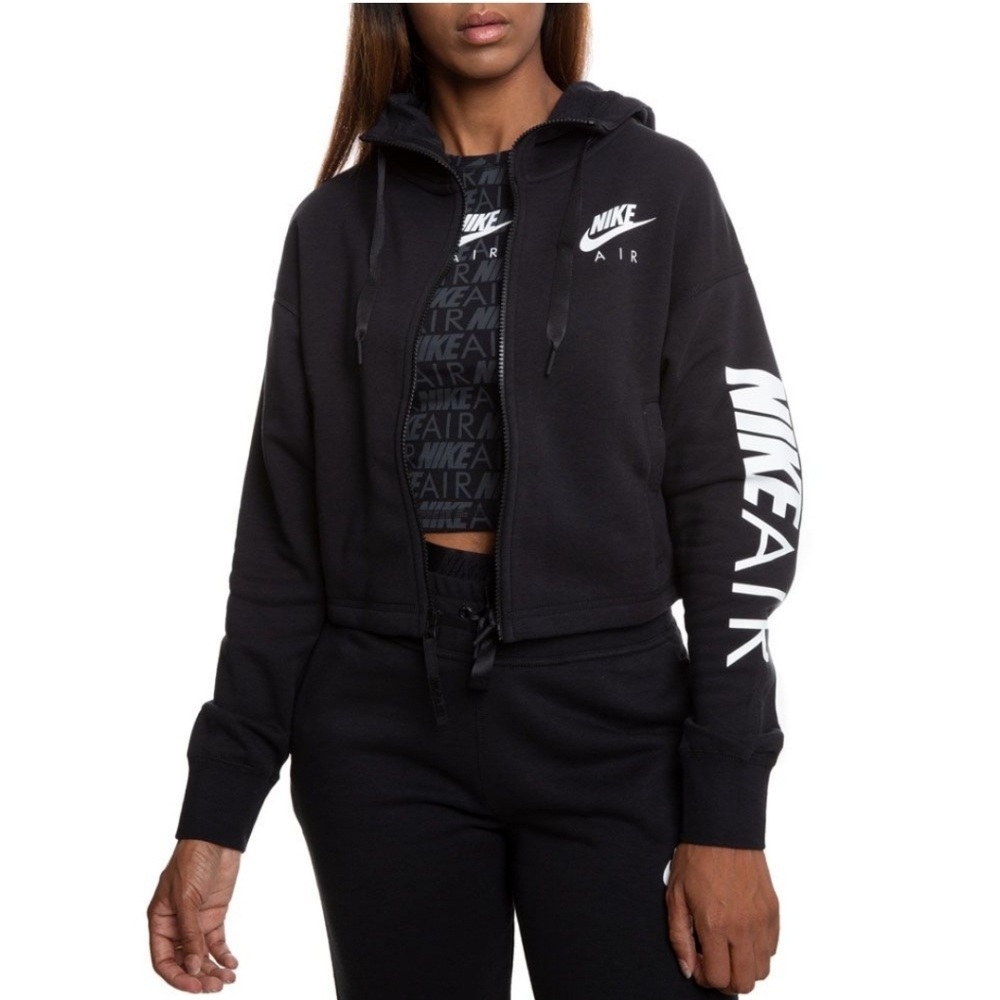Nike Air Crop Full Zip Hoodie